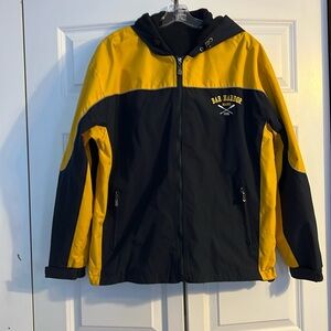 Men’s Windbreaker Jacket Hooded  fleece lined Bar Harbor Maine